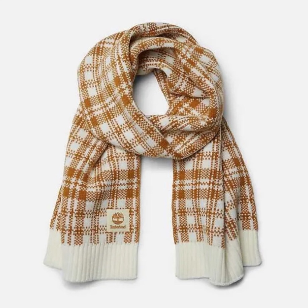 Plaid Timberland scarf